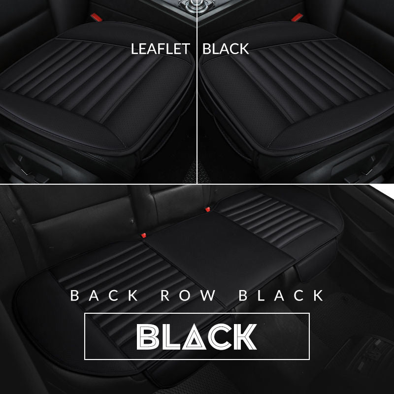 Slip-Resistant Auto Seat Cushion With PU Leather Breathability