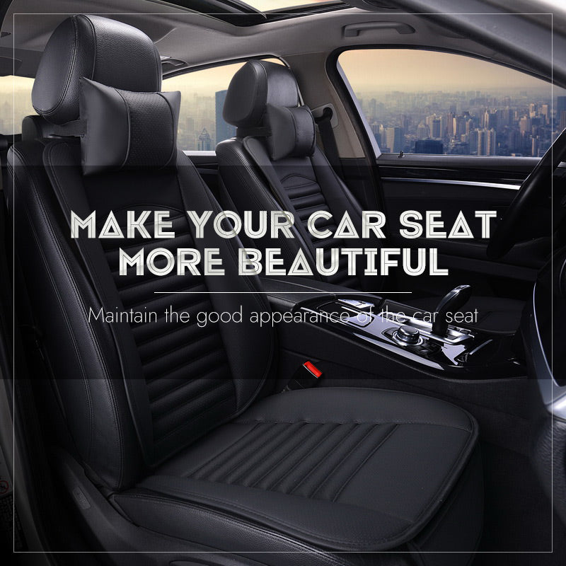 Slip-Resistant Auto Seat Cushion With PU Leather Breathability