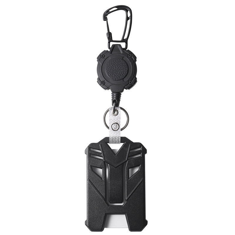 Extendable ID Badge Reel With 80cm Reach And 360 Degree Swivel Carabiner