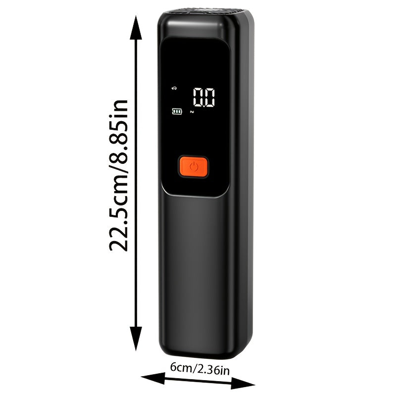 Rechargeable Tire Inflator With LCD Display And Auto Shutoff 150 PSI
