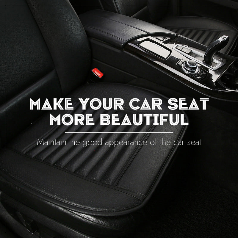 Slip-Resistant Auto Seat Cushion With PU Leather Breathability