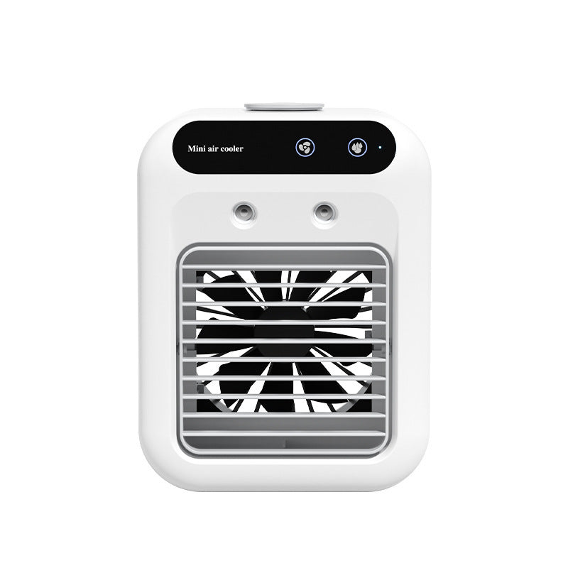 USB mini airconditioner met watermist en 1800mAh batterij, 3,7 uur gebruiksduur