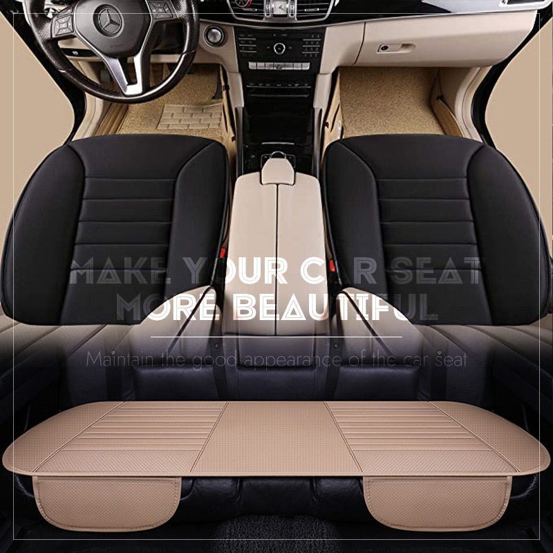 Slip-Resistant Auto Seat Cushion With PU Leather Breathability