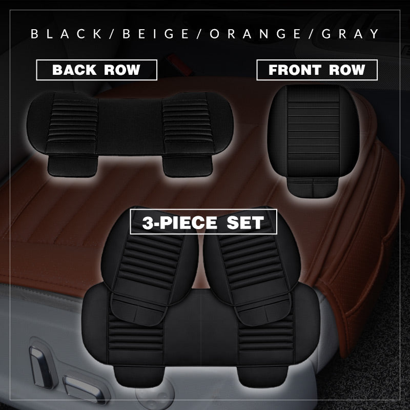 Slip-Resistant Auto Seat Cushion With PU Leather Breathability