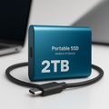 SSD esterno portatile da 2TB, unità solida ultra-veloce di dimensioni tascabili