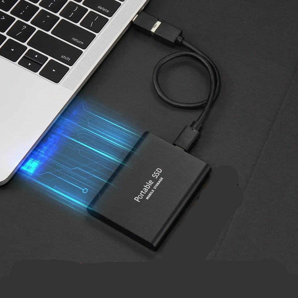 SSD esterno portatile da 2TB, unità solida ultra-veloce di dimensioni tascabili
