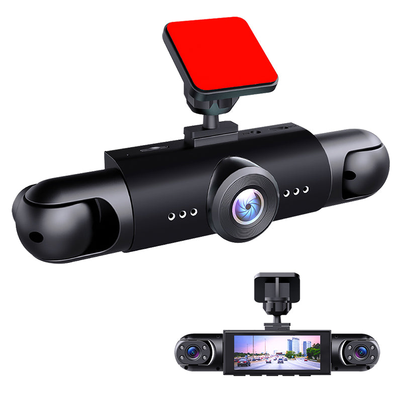 Telecamera per auto a 360 gradi con quattro obiettivi, visione notturna e funzione parcheggio, HD 1080P