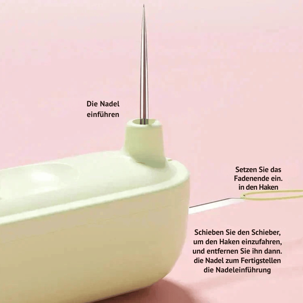 2-In-1 Needle Threader And Seam Ripper With Stainless Steel Construction