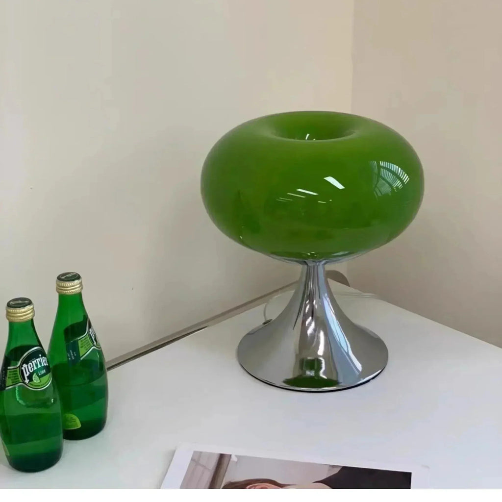 OrchardGlow | Epleglass Bordlampe med Vintage Sjarm
