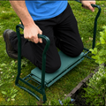 2-in-1 Kniebank mit gepolstertem Sitz und Knieschoner für die Gartenarbeit