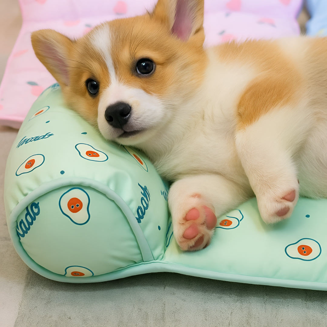 Cool Pet Mat With Silk-Ice Fabric, No Power Needed, Five Designs