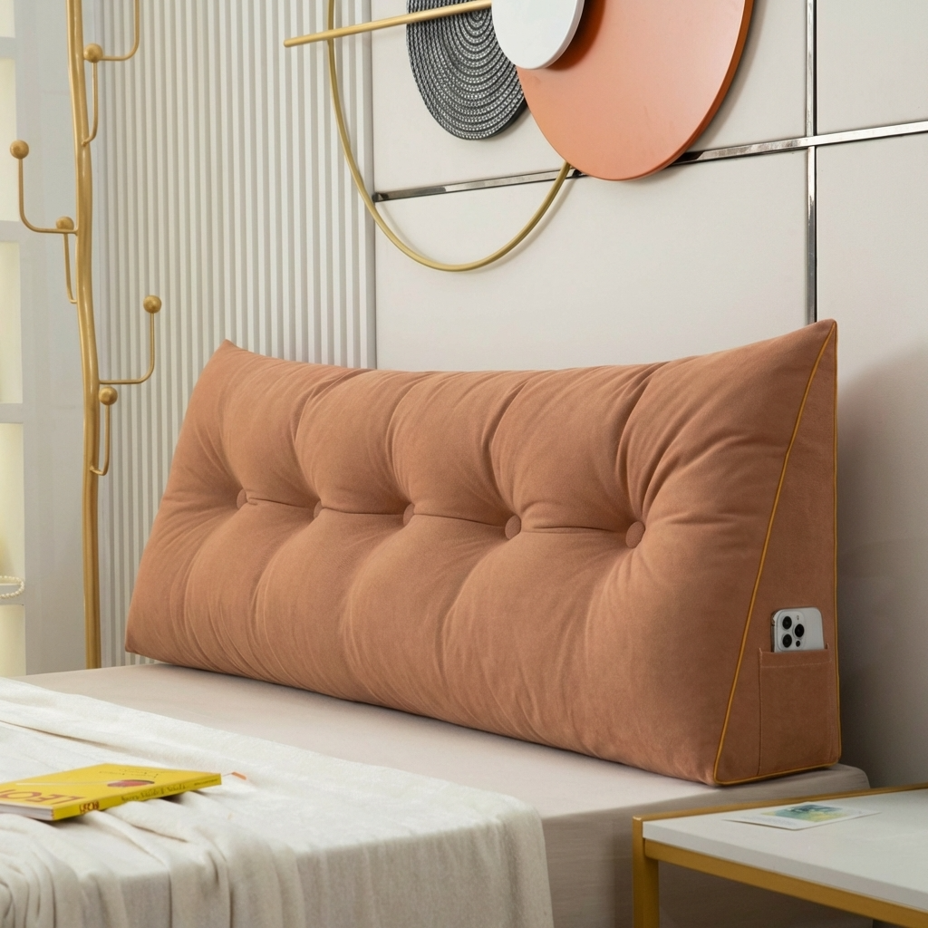 Luxury Wedge Pillow For Reading And Lounging Comfort