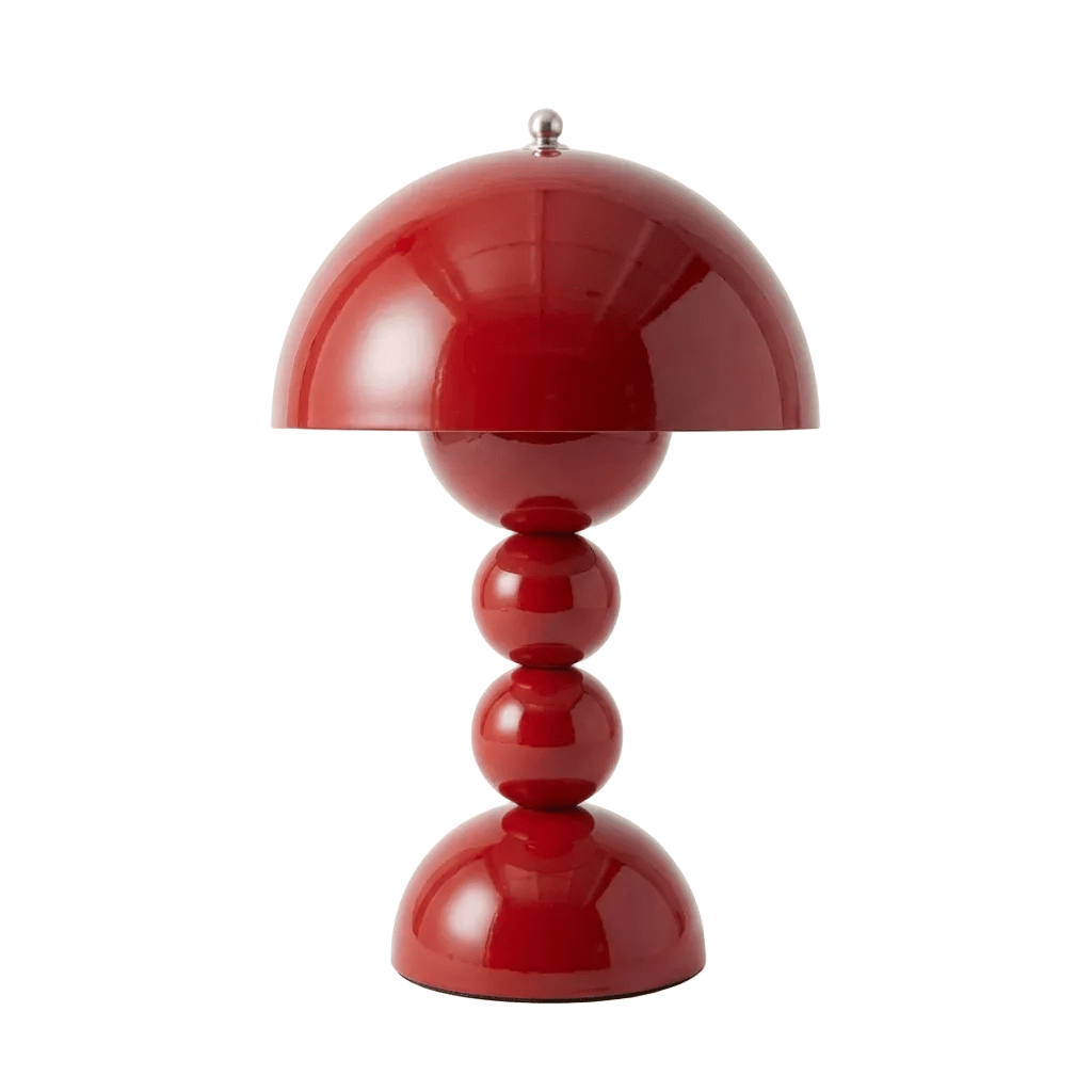 Lampada da Tavolo Nordica Minimalista Ricaricabile con Paralume in Acrilico e Ricarica USB