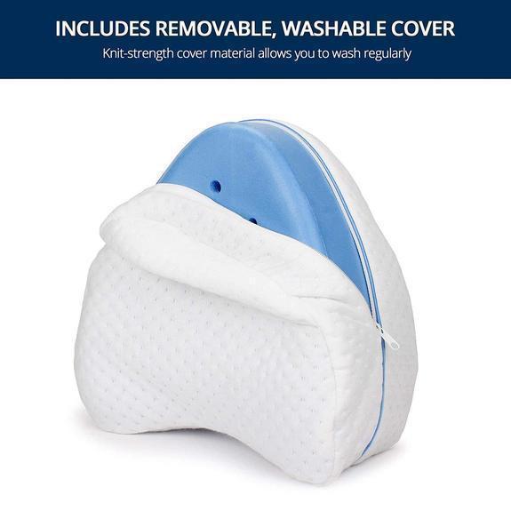 LumaRest Cooling Memory Foam Orthopedic Knee Pillow | Orntli