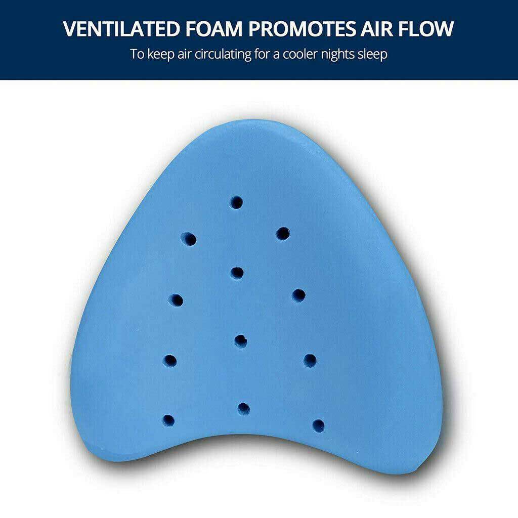 LumaRest Cooling Memory Foam Orthopedic Knee Pillow | Orntli