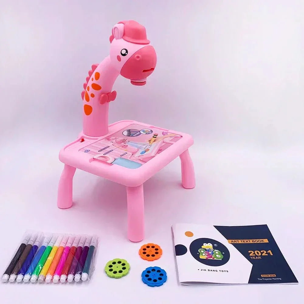 NovaSketch Creative Drawing Board With 12 Piece Set For Kids