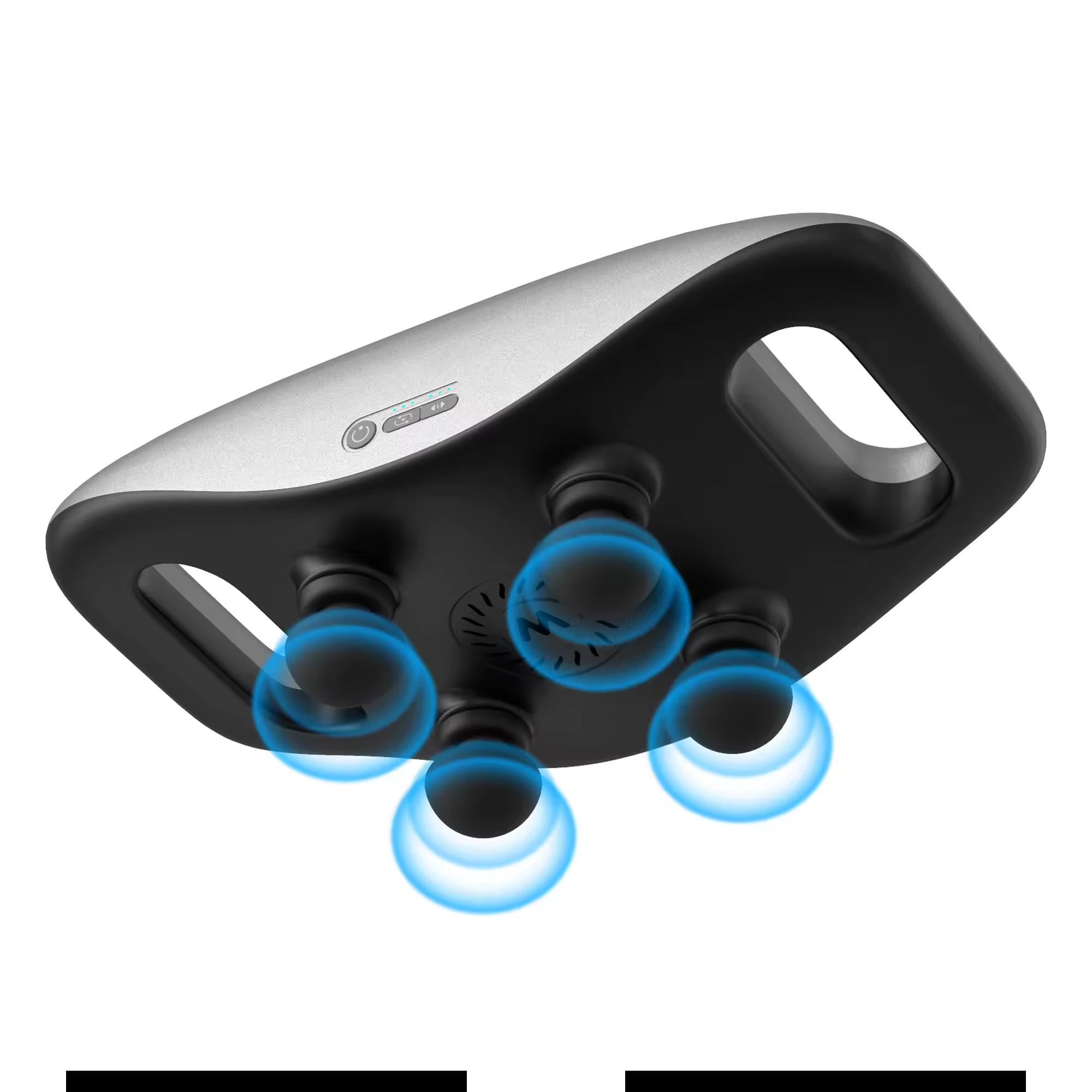 Massaggiatore FlexMotion a 4 Teste con Tecnologia a Luce Rossa
