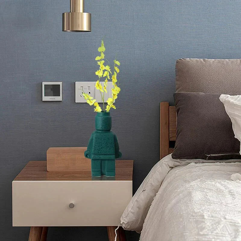 Cute Lego Body Vase
