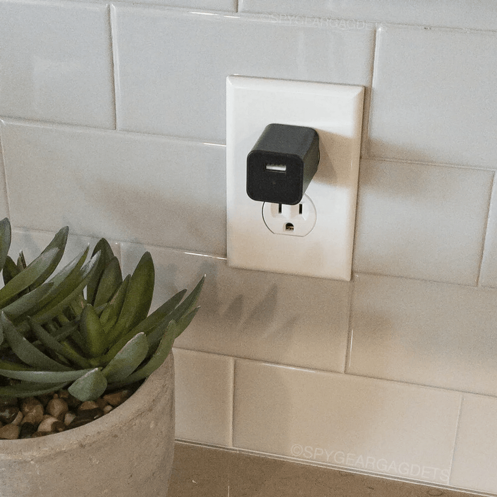1080P HD WiFi-streaming + bevægelsesaktiveret optagelse USB-vægoplader skjult kamera
