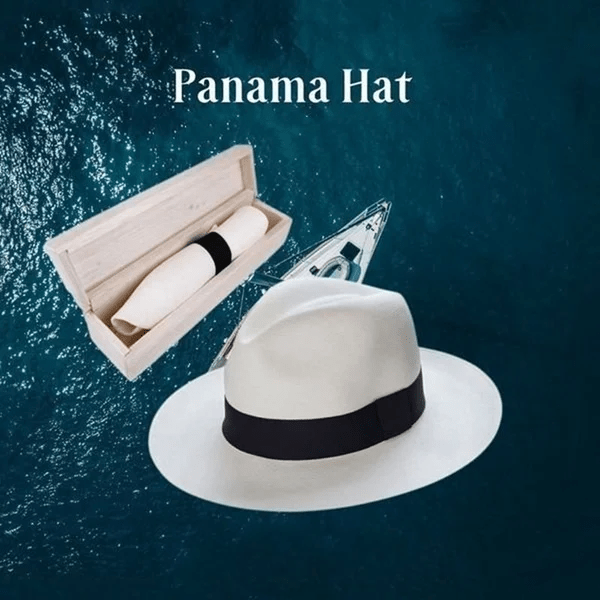 Ecuadoriansk elegance: Håndlavet Panama-hat