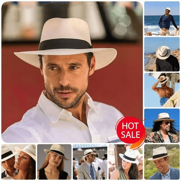 Ecuadoriansk elegance: Håndlavet Panama-hat