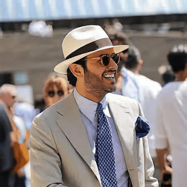 Ecuadoriansk elegance: Håndlavet Panama-hat
