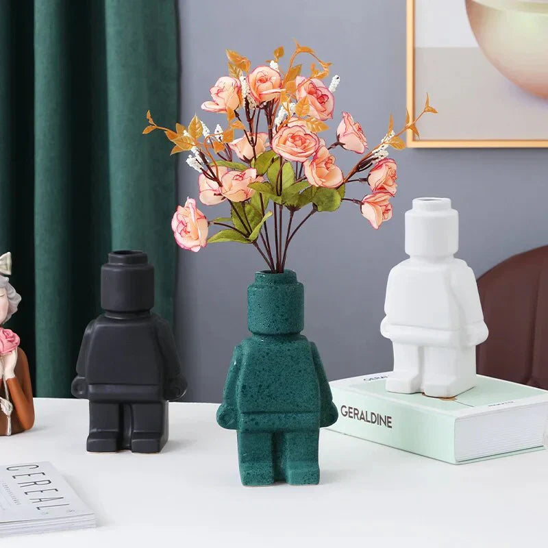 Cute Lego Body Vase