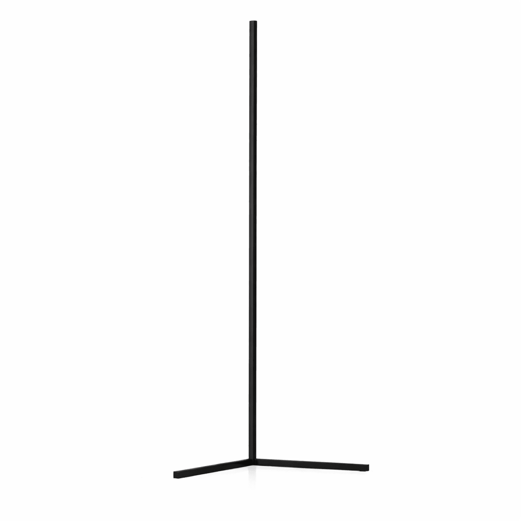 Hjørne LED Gulvlampe Med RGB Og Dimmbar Opp Ned Belysning Minimalistisk 142cm