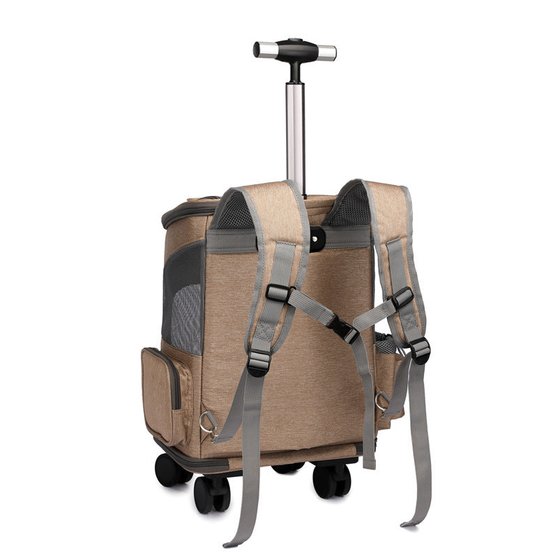 OrbitPaw Trolley - Sac pour animaux en forme de capsule spatiale pliable et portable