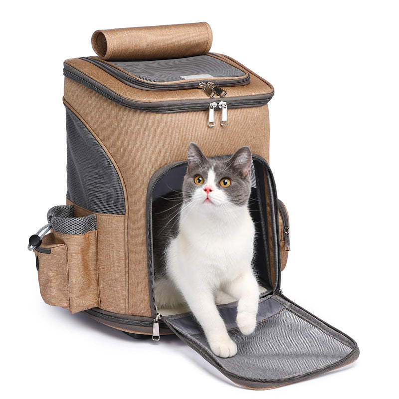 OrbitPaw Trolley - Sac pour animaux en forme de capsule spatiale pliable et portable