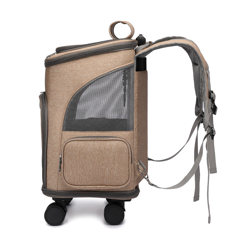 OrbitPaw Trolley - Sac pour animaux en forme de capsule spatiale pliable et portable