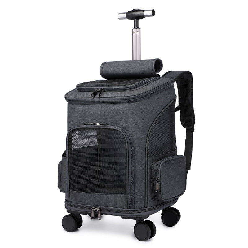 OrbitPaw Trolley - Sac pour animaux en forme de capsule spatiale pliable et portable