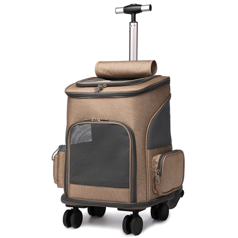 OrbitPaw Trolley - Sac pour animaux en forme de capsule spatiale pliable et portable