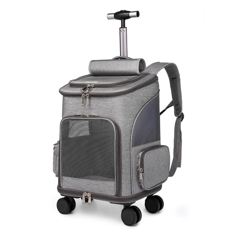 OrbitPaw Trolley - Sac pour animaux en forme de capsule spatiale pliable et portable