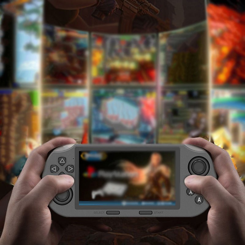 קונסולת PIXPLAY ניידת עם תצוגת HD למשחקים מרתקים