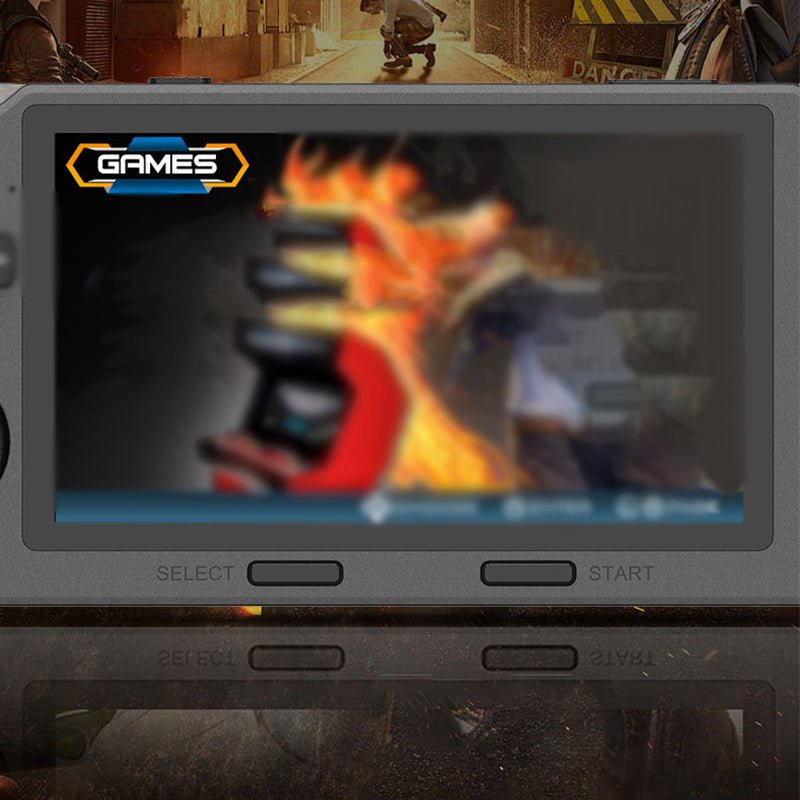 קונסולת PIXPLAY ניידת עם תצוגת HD למשחקים מרתקים