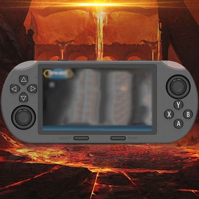קונסולת PIXPLAY ניידת עם תצוגת HD למשחקים מרתקים