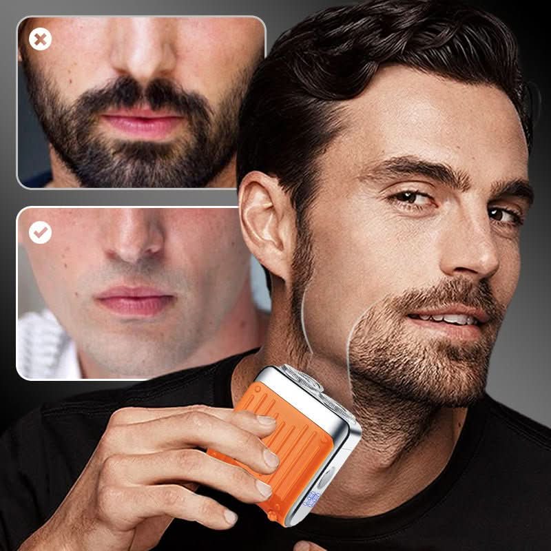 AeroEdge Magnetisk Genopladelig Barbermaskine til Præcis og Ultra Glat Barbering til Mænd