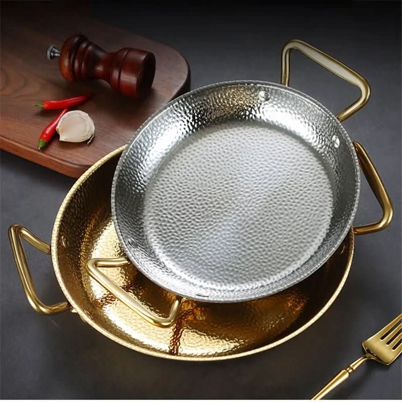 CHEFSTEEL Hammered Pot In Stainless Steel For Sauces And Versatile Cooking