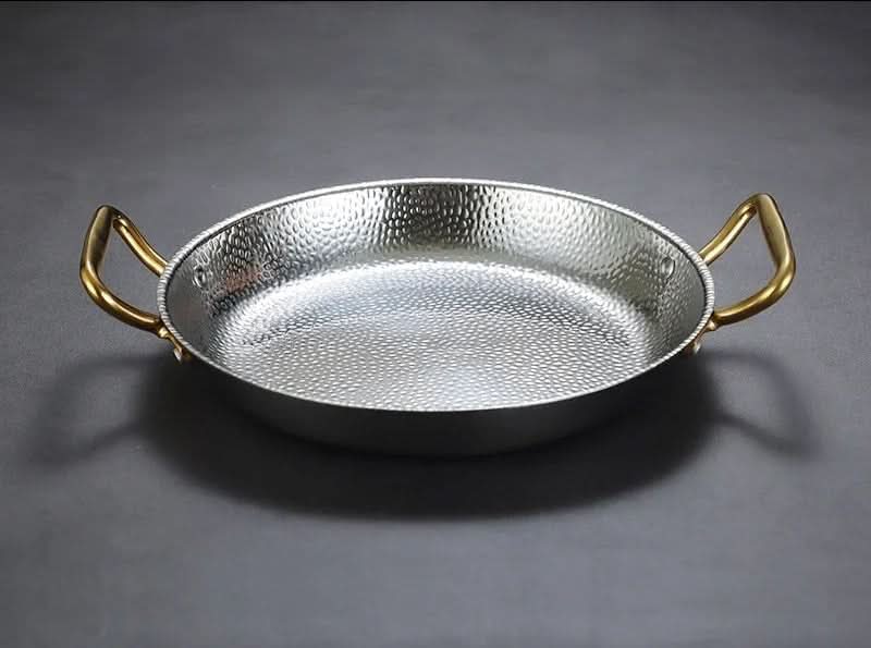 CHEFSTEEL Hammered Pot In Stainless Steel For Sauces And Versatile Cooking