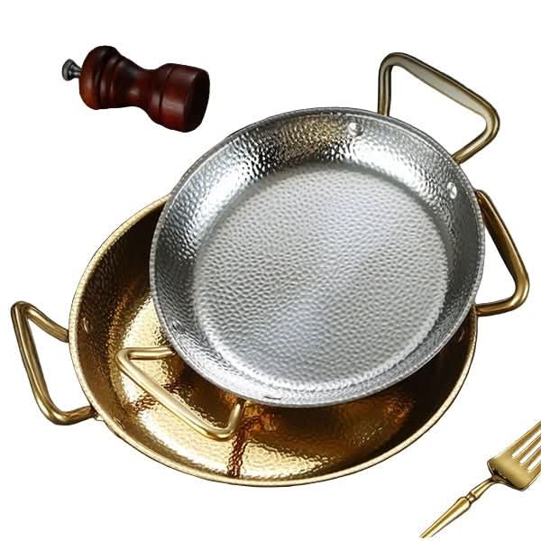 CHEFSTEEL Hammered Pot In Stainless Steel For Sauces And Versatile Cooking