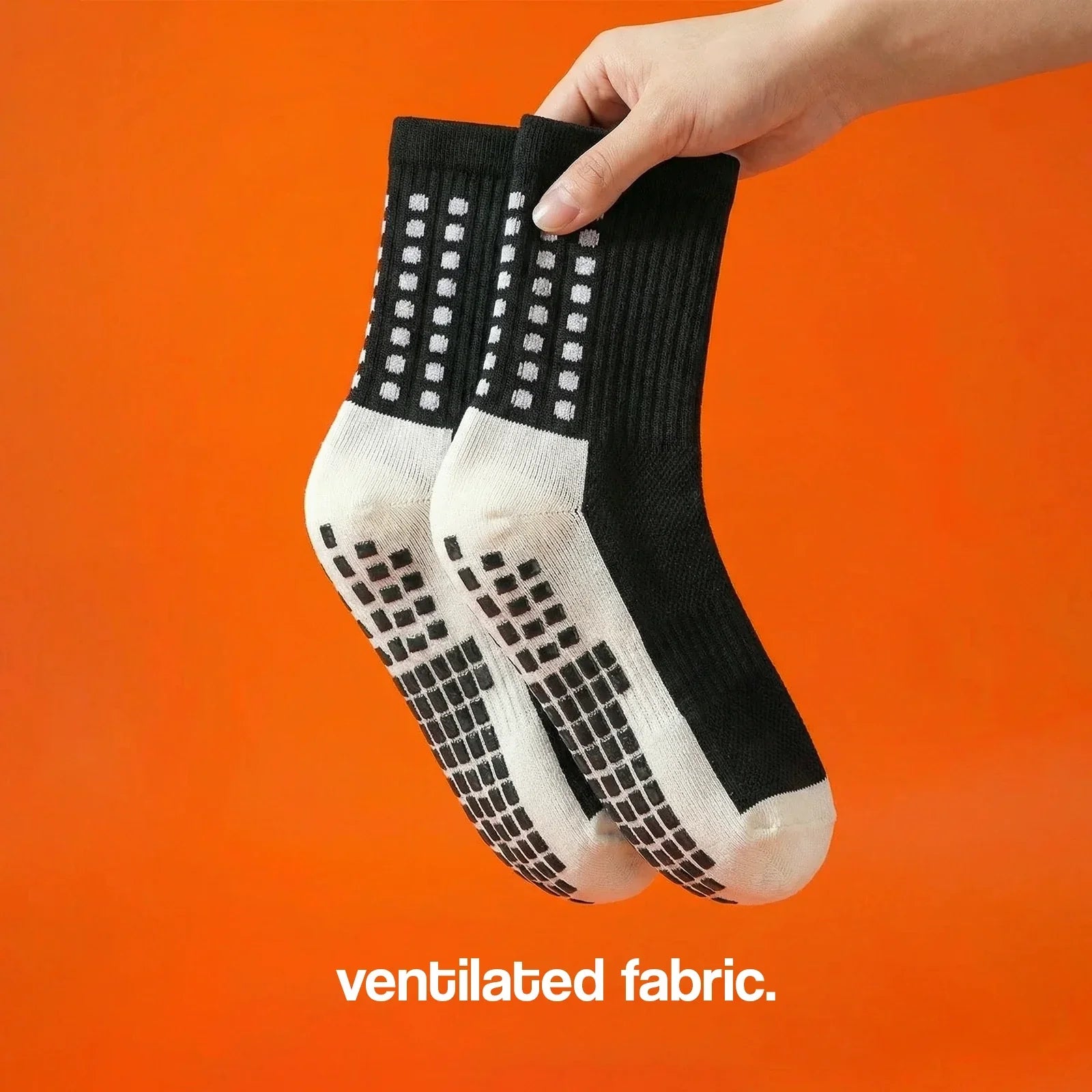 Stepprs Grip Socks Anti-Slip For Training And Home Workouts