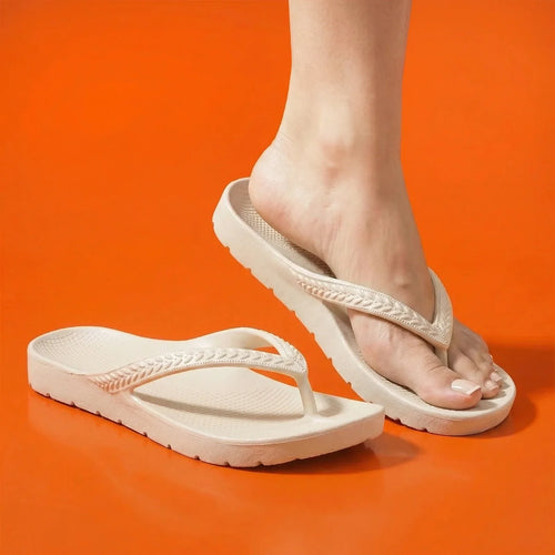 Chanclas con soporte para el arco para comodidad todo el día y alivio del dolor | compagnien