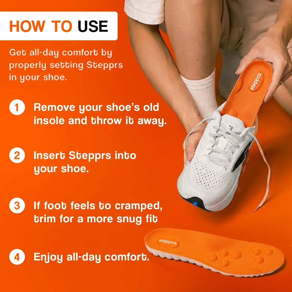 Massage Insoles For Everyday All Day Step Comfort And Cushioning