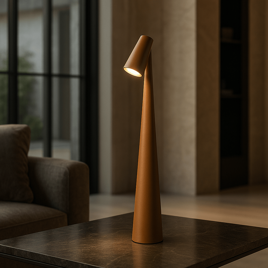 EVOLUCE oppladbar skrivebordslampe med forlenget batterilevetid