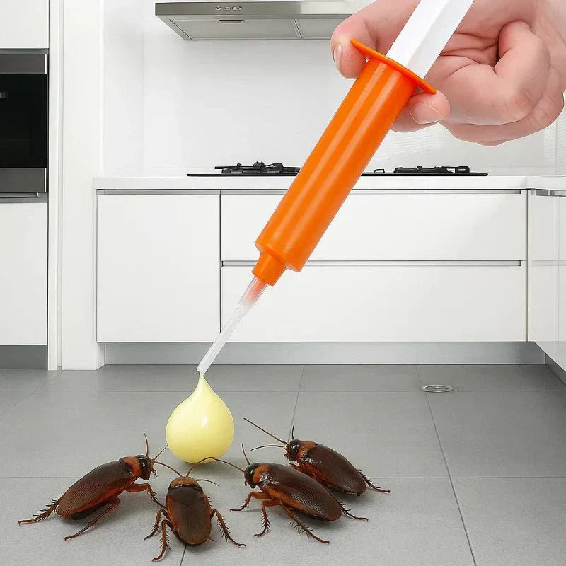 NovaGuard Cockroach Gel Bait 3 Pack For Homeowners Eradicates Entire Nests