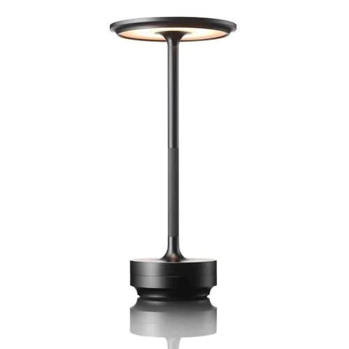 ECLARO Table Lamp With Rechargeable Dimmable LED Lighting