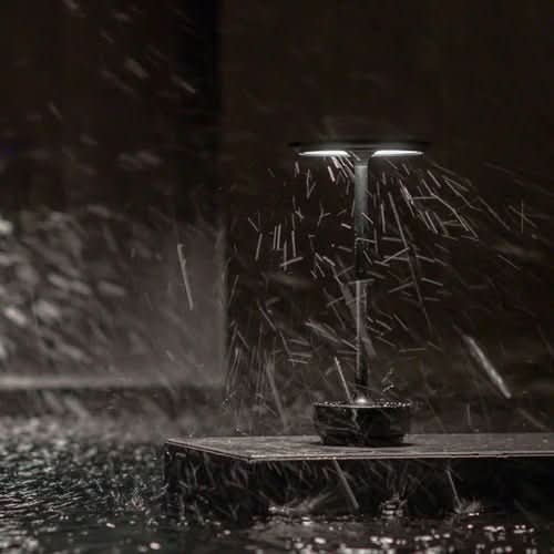 ECLARO Table Lamp With Rechargeable Dimmable LED Lighting