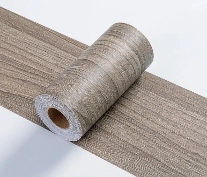 CasaForm Premium Wood Grain PVC Skirting Trim For Modern Decor