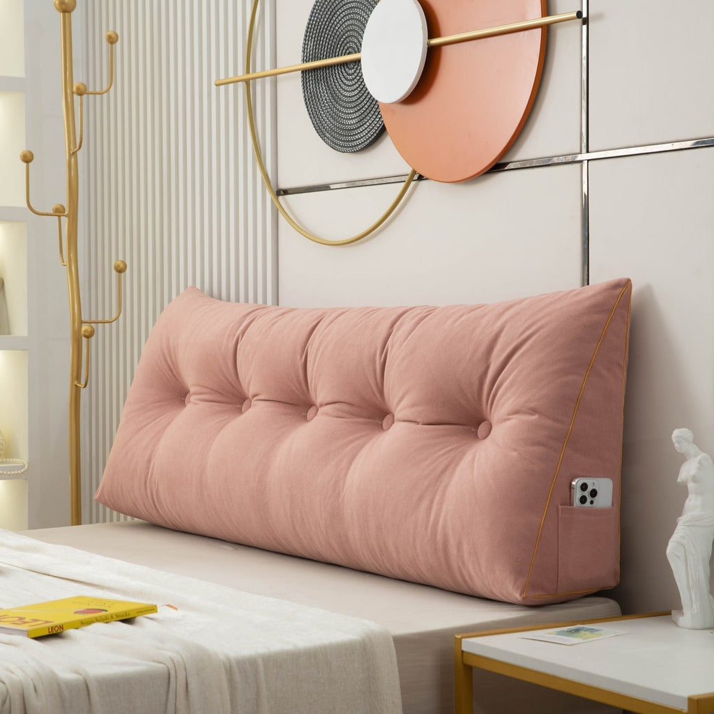Luxury Wedge Pillow For Reading And Lounging Comfort